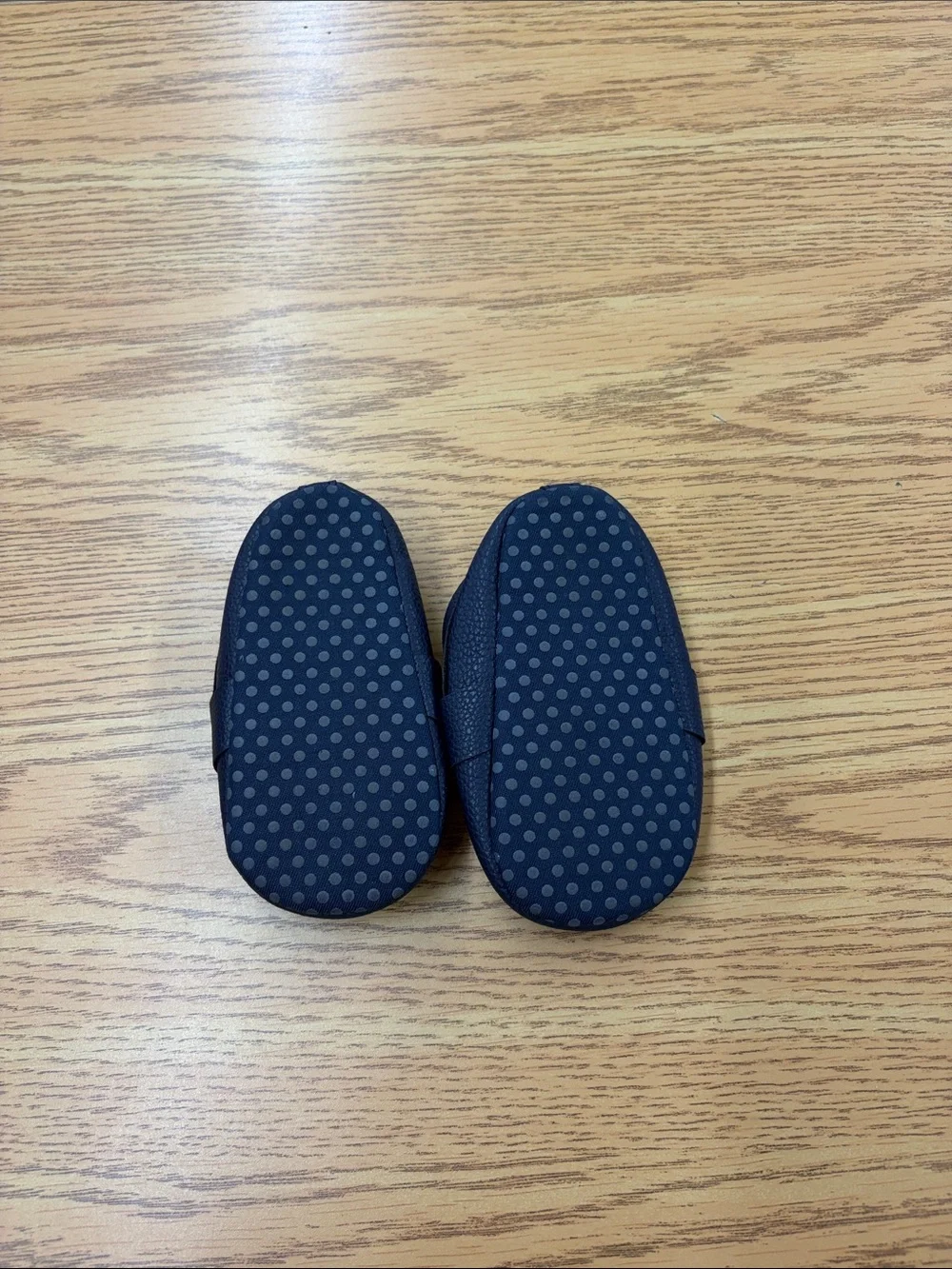 Unbranded Navy Blue Kids Loafers with Gold Accent